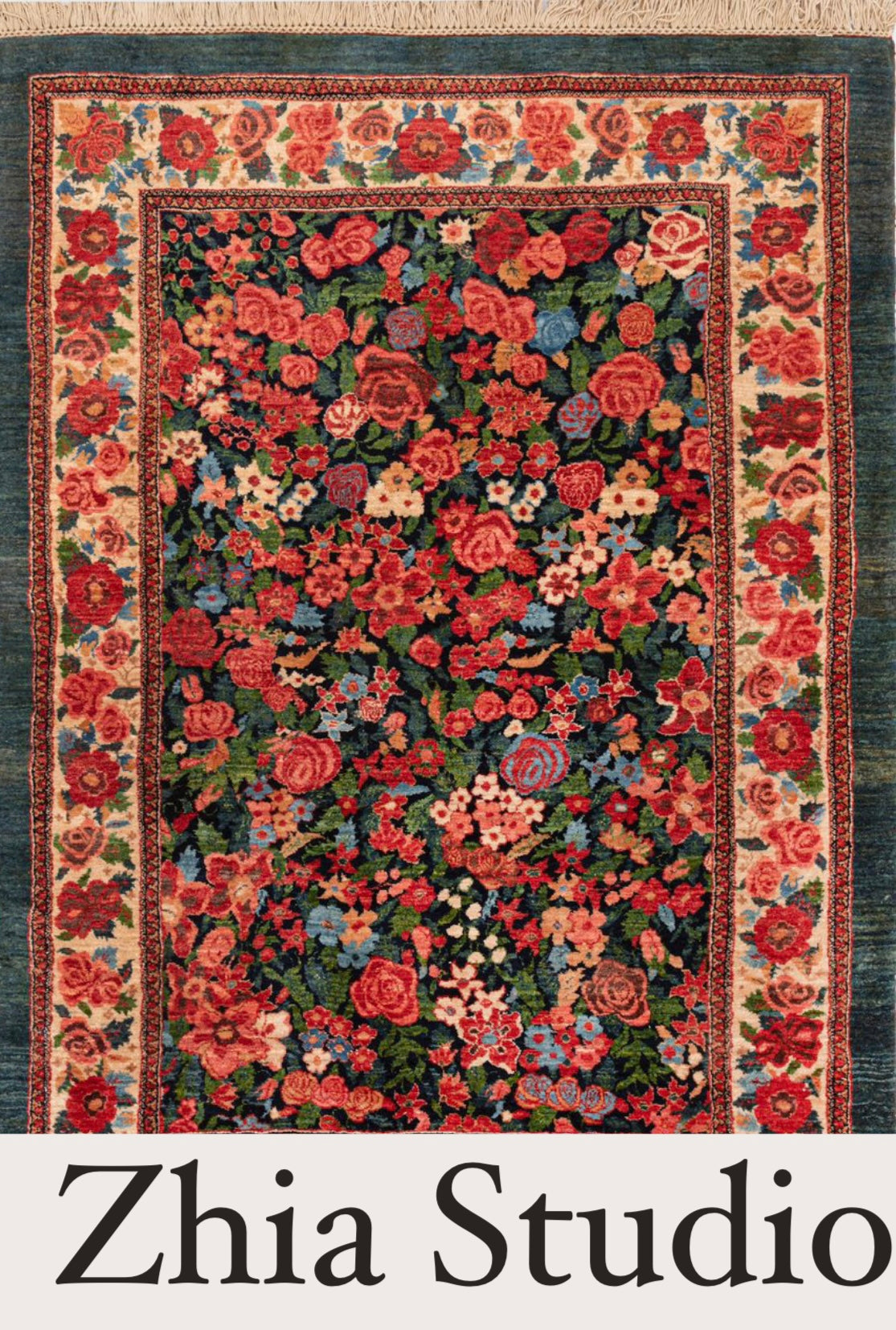 Franc Flower Classic Persian Rug 50" x 70"