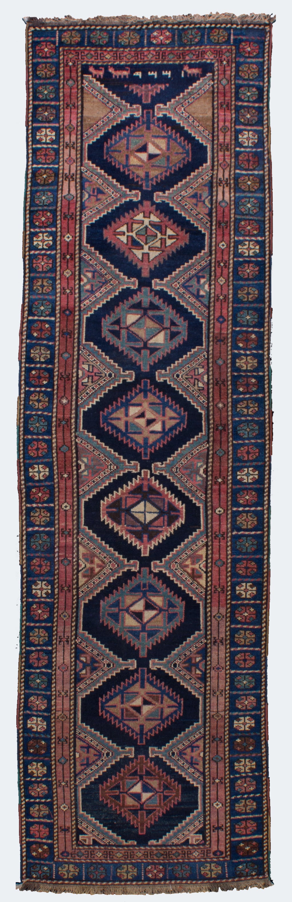 Persian Vintage Rug Runner 2'9" X 10'3"