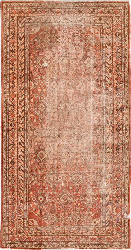 Henna Vintage Persian Rug 85" X 161"